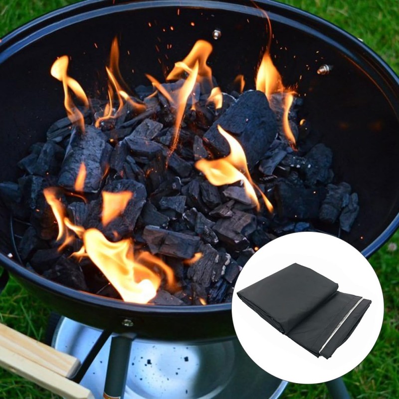NOLITOY 1pc BBQ Cover Windproof and UV Resistant Easy to