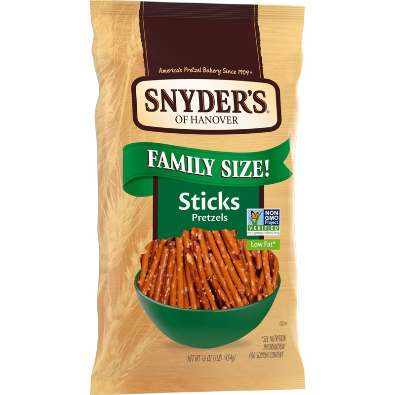 Snyder's of Hanover Sticks Pretzels, 16 Oz