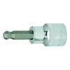 KS Tools 918.3876 3/8" CHROMEplus Bit socket hexagon with ball