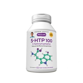 ANDREW LESSMAN 5-HTP 100-360 Capsules – Helps Enhance Sleep Quality and Supports a Healthy Nervous System.Ultra-Pure 5-hydroxytryptophan (5-HTP). Supports a Balanced Mood. No Additives