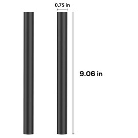 ZYAN Outdoor Landscape Spotlight 2pack 9.06 inches Aluminum Extension Poles, Not Suitable for ZYAN Solar Spotlights and Green Shell Landscape Lights