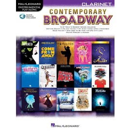Contemporary Broadway: Instrumental Play-Along for Clarinet