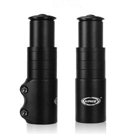 BSSOK Wake Bicycle Handlebar Stem Adjustable Aluminium Alloy 28.6 mm 1 1/8 Inch Handlebar Riser for MTB, Road Bike, BMX (115 mm)