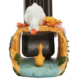 pandaxing Gutter Guardian Rain Downspout Extension Statue, Goose Decorative Garden Downspout Sculpture Functional Yard Décor, Downspout Splash Block