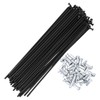 HEROFFIX 36 Set 12G Bicycle Spokes 165mm Bike Wheel Spokes