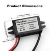 PlusRoc Waterproof 12V/24V to 5V Converter DC-DC Step Down Module