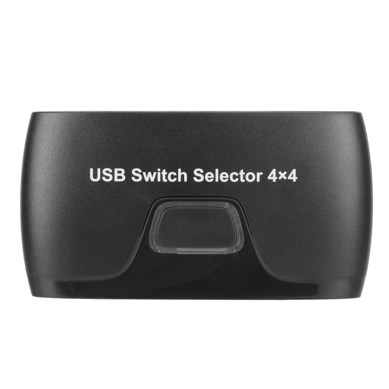 4 Port USB 2.0 Switch Selector 4 Computers Sharing 4