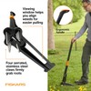 Fiskars 4-Claw Stand Up Weed Puller Tool – Long Handle