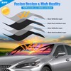 KDM Sunset Beach Style Windshield Sun Shade Fit for 2015-2024