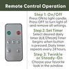 612 Vermont Ultra-Bright LED Window Candles with Timer, Remote Control,