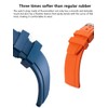 AIYIRUO FKM Rubber Watch Straps Fluororubber Strap 19 mm 20