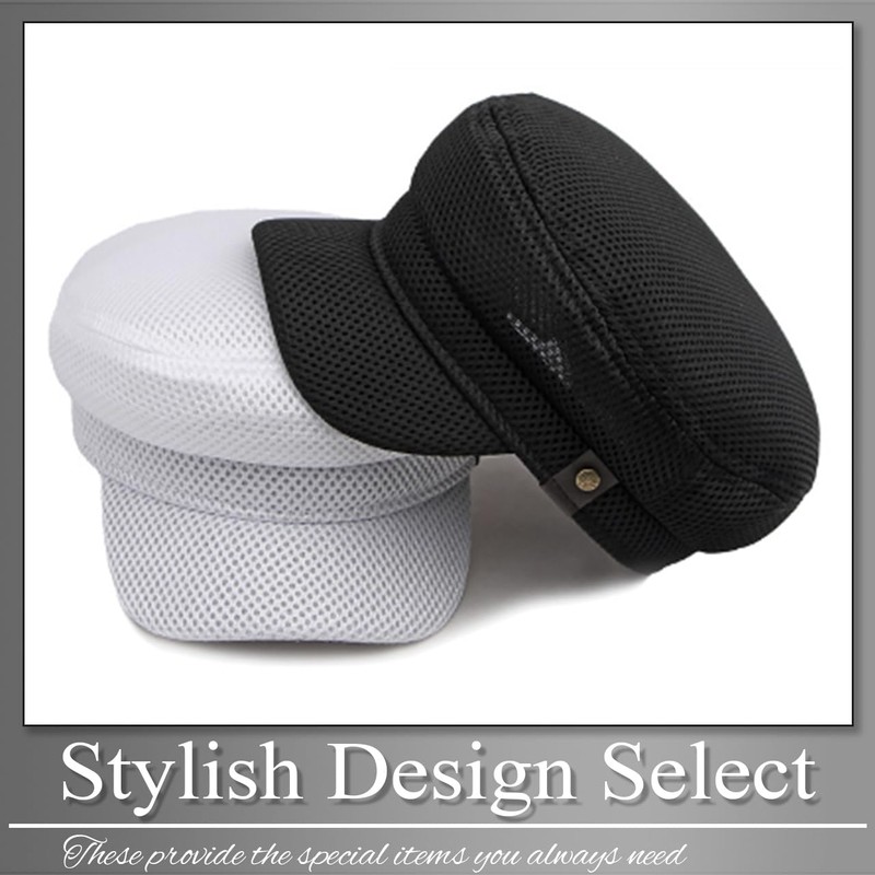 Buzz Selection Cap788 Mesh Marine Cap, Hat, Breathable, Polyester, Men's,