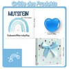 TianYueXi Mutstein für Kinder Einschulung (ca. 3 cm) - Schulkind