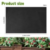 NEUSID 2 Pcs Fabric Liner for Large Veg Trough Planters