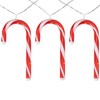 Northlight 7-Count B/O LED Warm White Candy Cane Christmas Lights