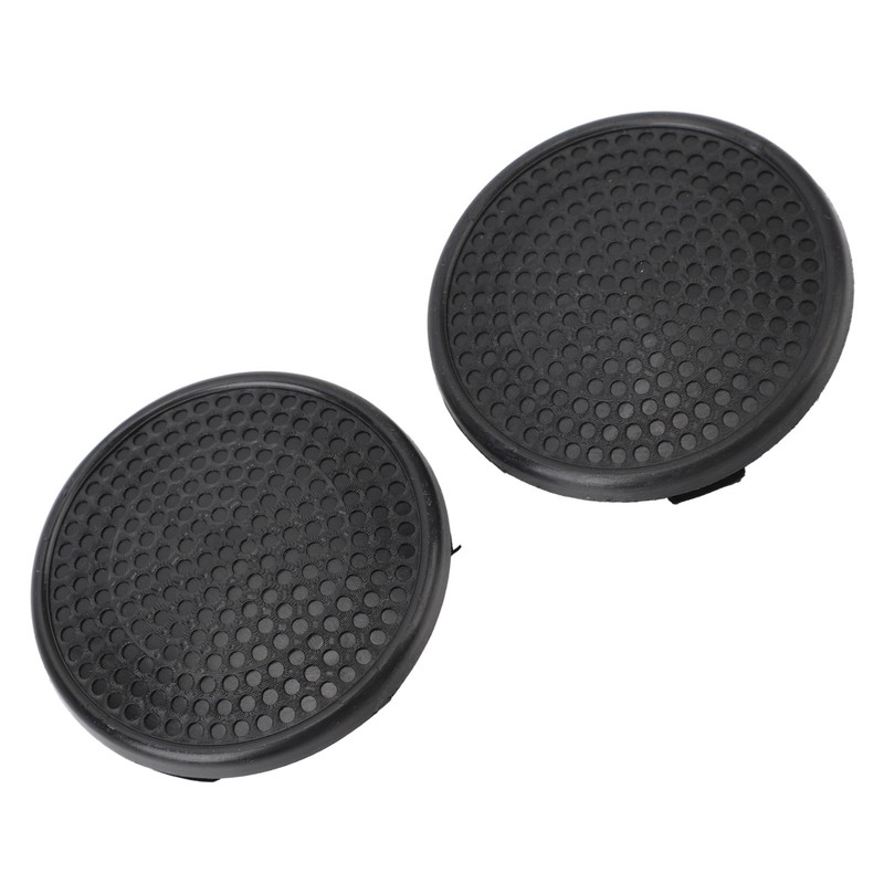 1 Pair Front Bumper Fog Light Hole Covers Left Right