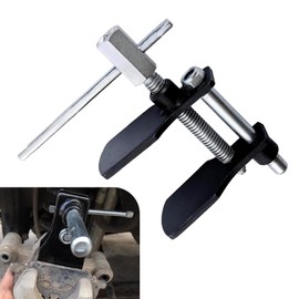 MOXRUQ Car Brake Pad Spreader, Spiral Type Brake Caliper Compression Tool, Heavy Duty Disc Brake Pad Disassembly Tools, Universal Repair Accessories Brake Caliper Press Tool for Most Cars (Black)