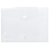 Exacompta 56421E Pack of 5 Plastic Envelopes DIN A5 for