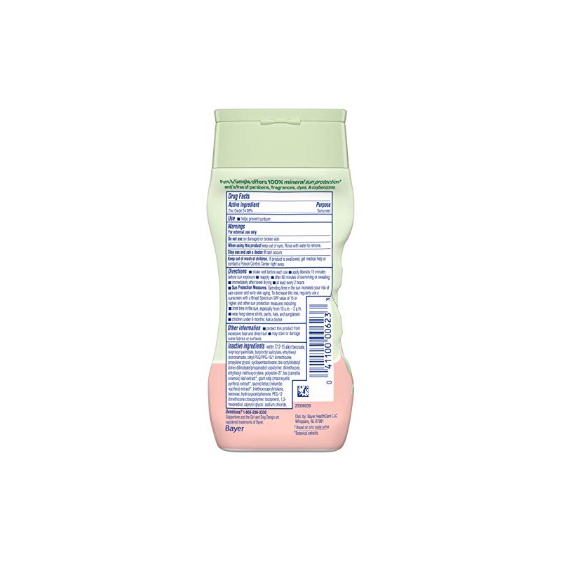 Coppertone Pure Simple Baby - Loción de protección solar a