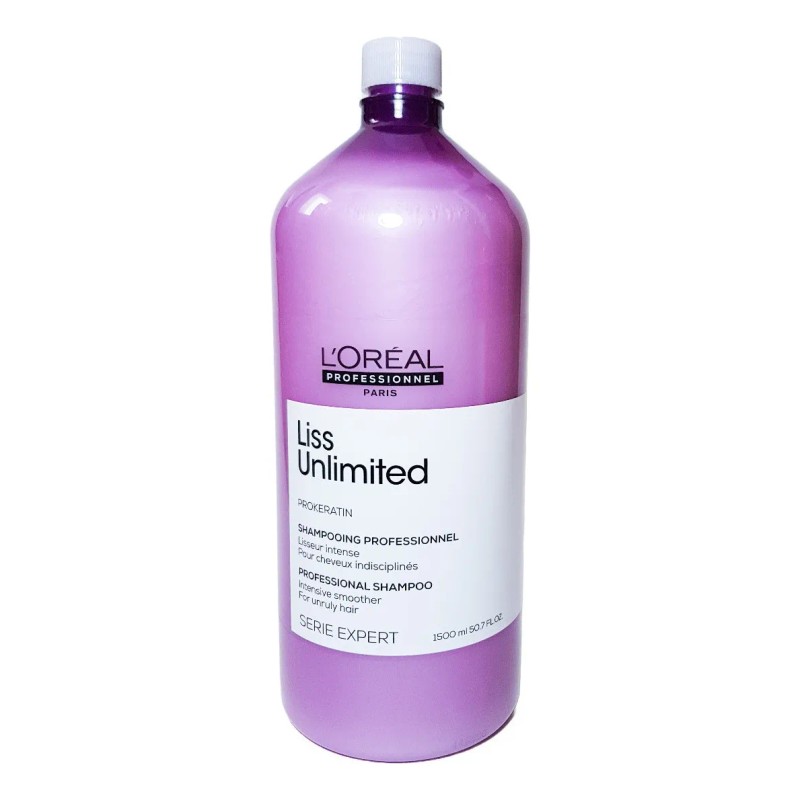 Shampoo Controla Frizz Liss Unlimited Loreal 1500ml Conenvio