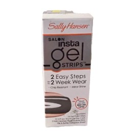 Sally Hansen Salon Insta Gel Strips 120 Hi Ho Silver *Must Use With Mini LED