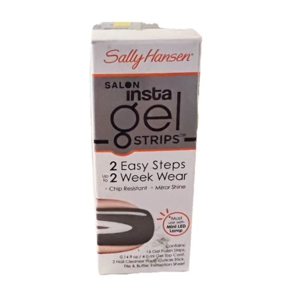 Sally Hansen Salon Insta Gel Strips 120 Hi Ho Silver