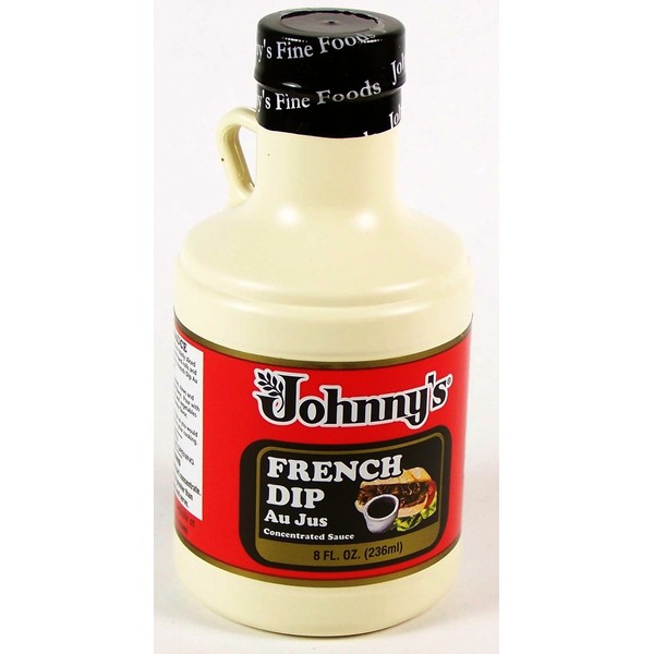 Johnny's French Dip Concentrated Au Jus Sauce, 8-Ounce Jugs (Pack of 3)