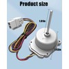 EAU65058315 Refrigerator Evaporator Fan Motor Fit for LG Kenmore, Replaces