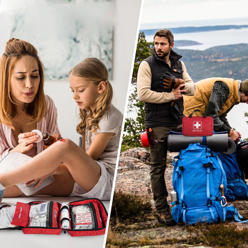 First Aid Kit - Trauma Kit with Essential Emergency Medical