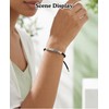 Geyynow 2 Pcs Dont Let the Hard Days Win Bracelet,