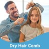 Peine para secar el cabello, paquete de 2 cepillos de