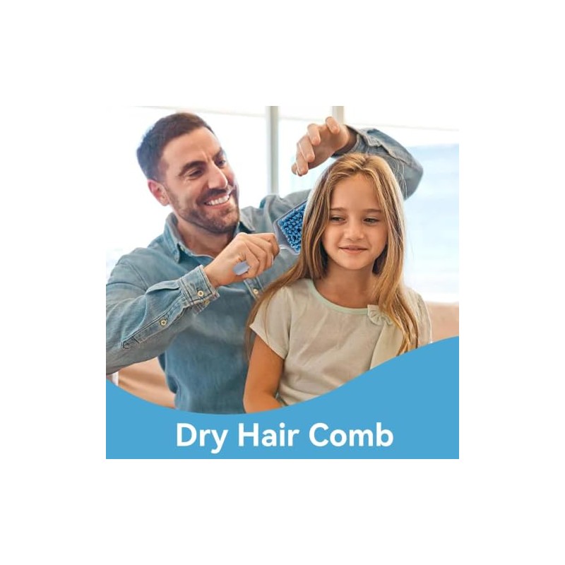 Peine para secar el cabello, paquete de 2 cepillos de