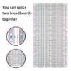 Xiatiaosann 140pcs Breadboard Assortment kit, With 2Pcs 830 Tie Points