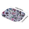Rolling Trays Premium Metal Tray with Design - Perfect Size