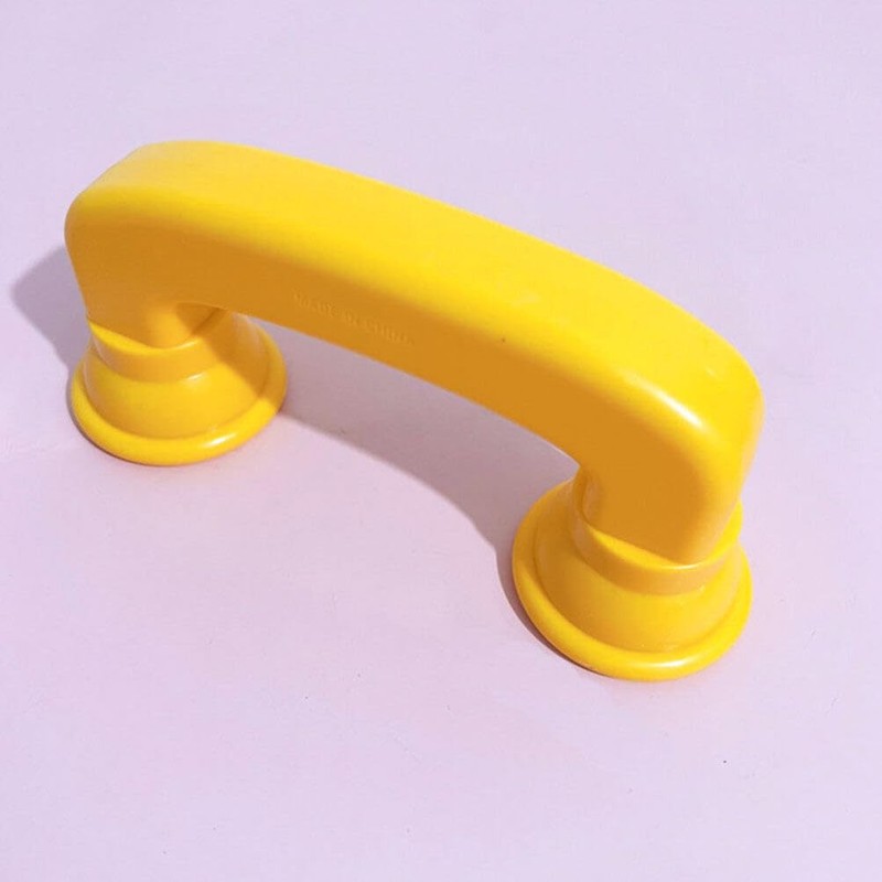 Operitacx Pack of 8 Whisper Phones for Reading, Colourful Plastic