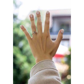 Ring 925 Silver Stone Gemstone Genuine Silver Women's Sterling Silver Gift (MRG-100), Silver Gemstone Silver amethyst gemstone, Rose Quartz