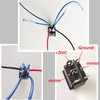 2PCS Momentary Polarity Reverse Switch DC 12V 20A Motor Control