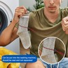 Huakaile 30 Pieces 5 Colors Sock Clips for Laundry Washing