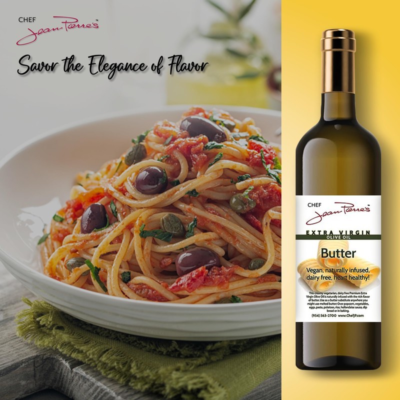 Chef Jean Pierre's Butter Olive Oil - Naturally Infused, 750ml