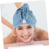 Ipetboom Microfibre Hair Dry Cap Turban Towel for Wet Hair