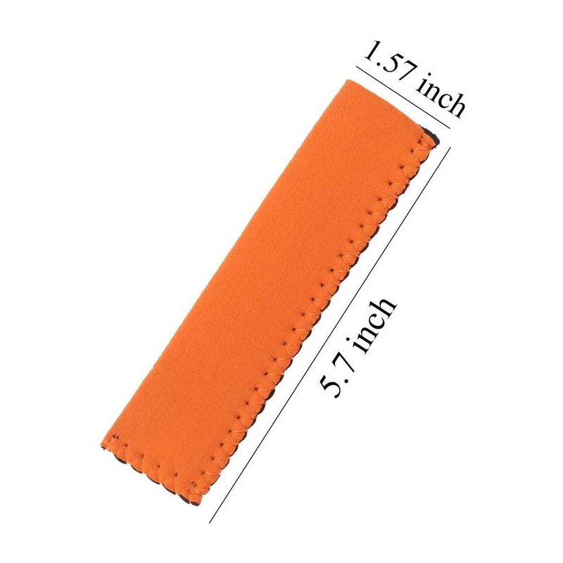 HaiMay 40 Pieces Reusable Popsicle Holders Popsicle Bags Freezer Ice