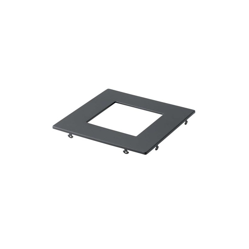 Kichler Direct-to-Ceiling Slim Decorative Trim 6 inch Square Textured Black