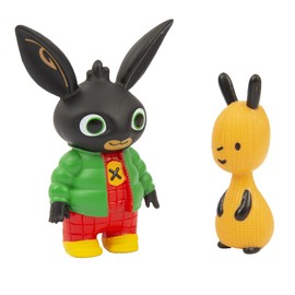 Giochi Preziosi Bing BNG10Z01 BNG10Z01 Mini Figures, Greetings and Smiling Flop, Suitable for Toddlers' Hands, 18 Months and Up
