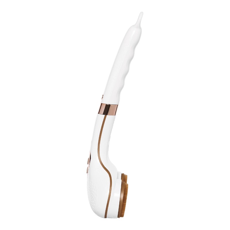 Unbranded Double Head Electric Bath Brush Body Shower Brush Long