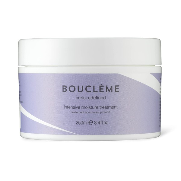 Bouclème - Intensive Moisture Treatment - Protects and Strengthens Hair - Use as Leave-In or as Deep Coniditioning Mask - 97% Plant Powered- 250 ml