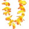 36Pcs Hawaiian Wreath Necklace Colorful Tropical Wreaths Hawaii Flowers Wreaths