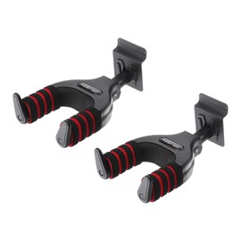 QUARKZMAN Pack of 2 Guitar Holder Wall Mounting, Car Lock Guitar Soft Hook Guitar Wall Mount Stand Holder for Guitar Audio Acoustic Electric Guitar Bass