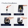 Bedside Lamp with USB Ports - Touch Control Table Lamp