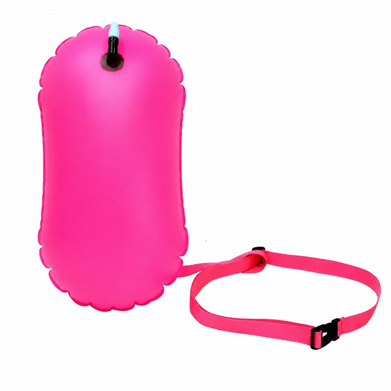 Inflatable Swim Tow Buoy for Open Water – Lightweight PVC