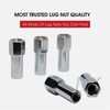 Open End Cragar SST Mag Lug Nut 1/2"-20 with Center